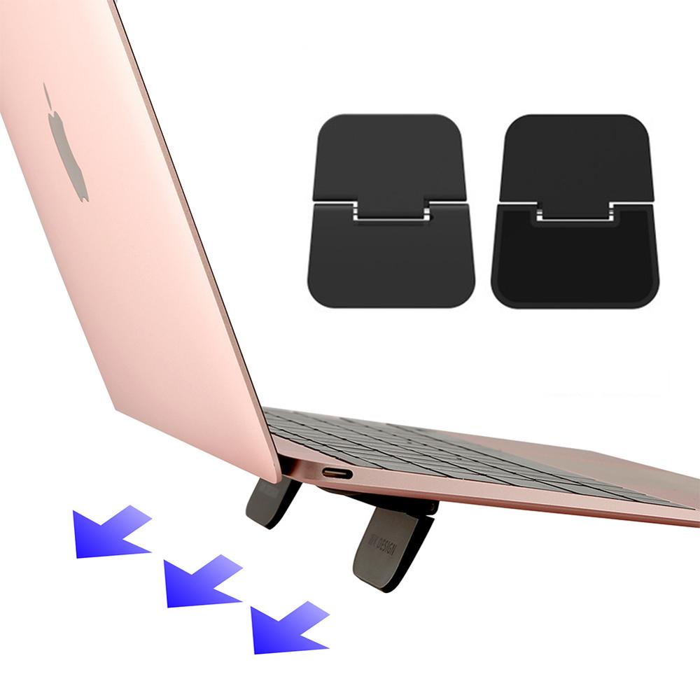 2 Stuks Universele Laptop Stand Opvouwbaar Notebook Beugel Houder Koeler Radiator Voor Ipad Macbook Air Mac Desk Stand Tablet Mount