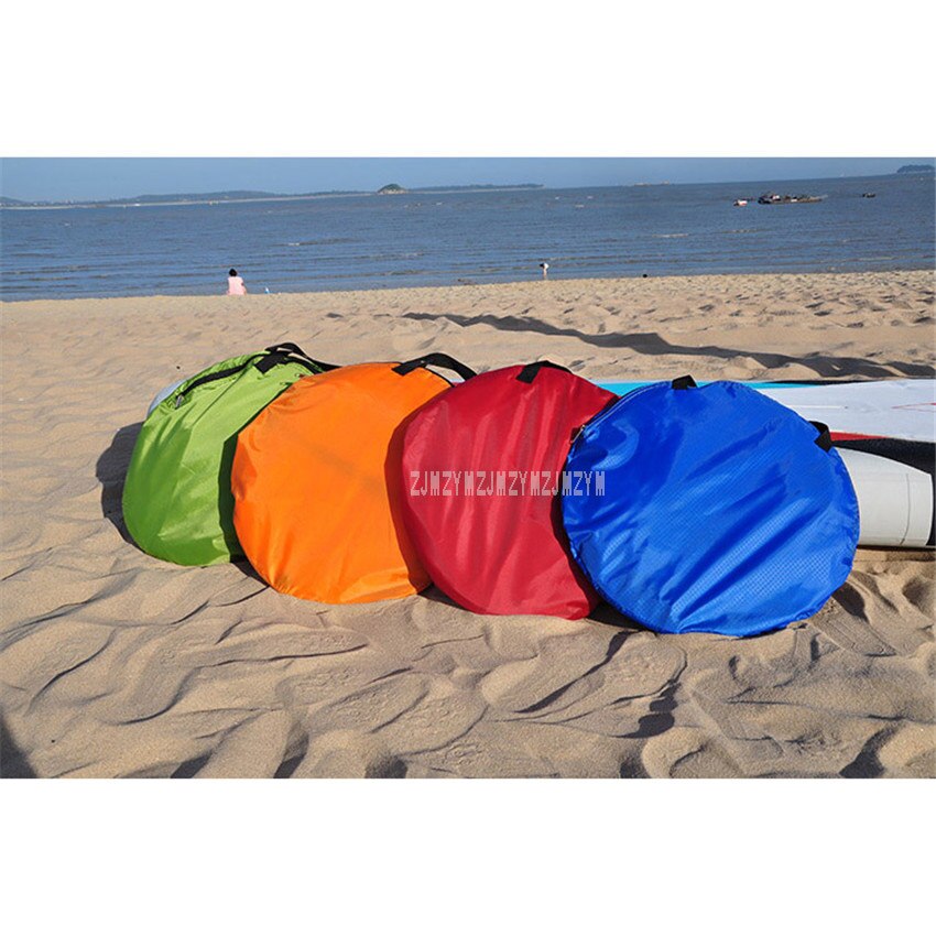 Bote de remos plegable de tamaño grande de 42/108cm para Kayak, vela de viento descendente, remo de canoa con ventana transparente, accesorio para barco a la deriva