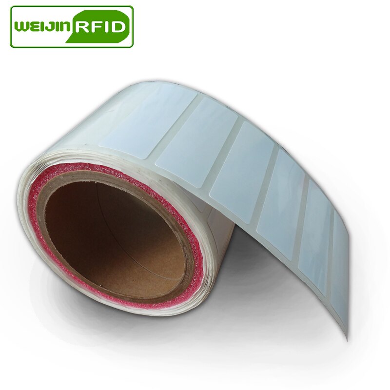 UHF RFID tag EPC6C sticker Alien 9662 printable copper label 915mhz868mhz H3 100pcs adhesive passive RFID label