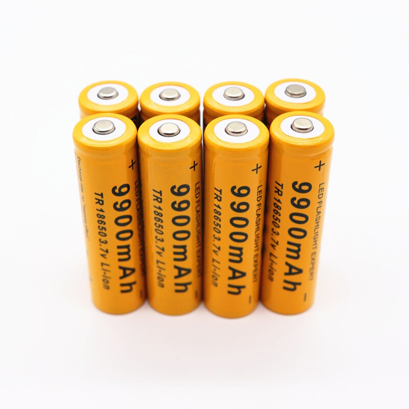 9900mAh 18650 Li-ion Bateria 3.7V Rechargeable Battery for LED Torch Flashlights Batteries bateria 18650 akumulator