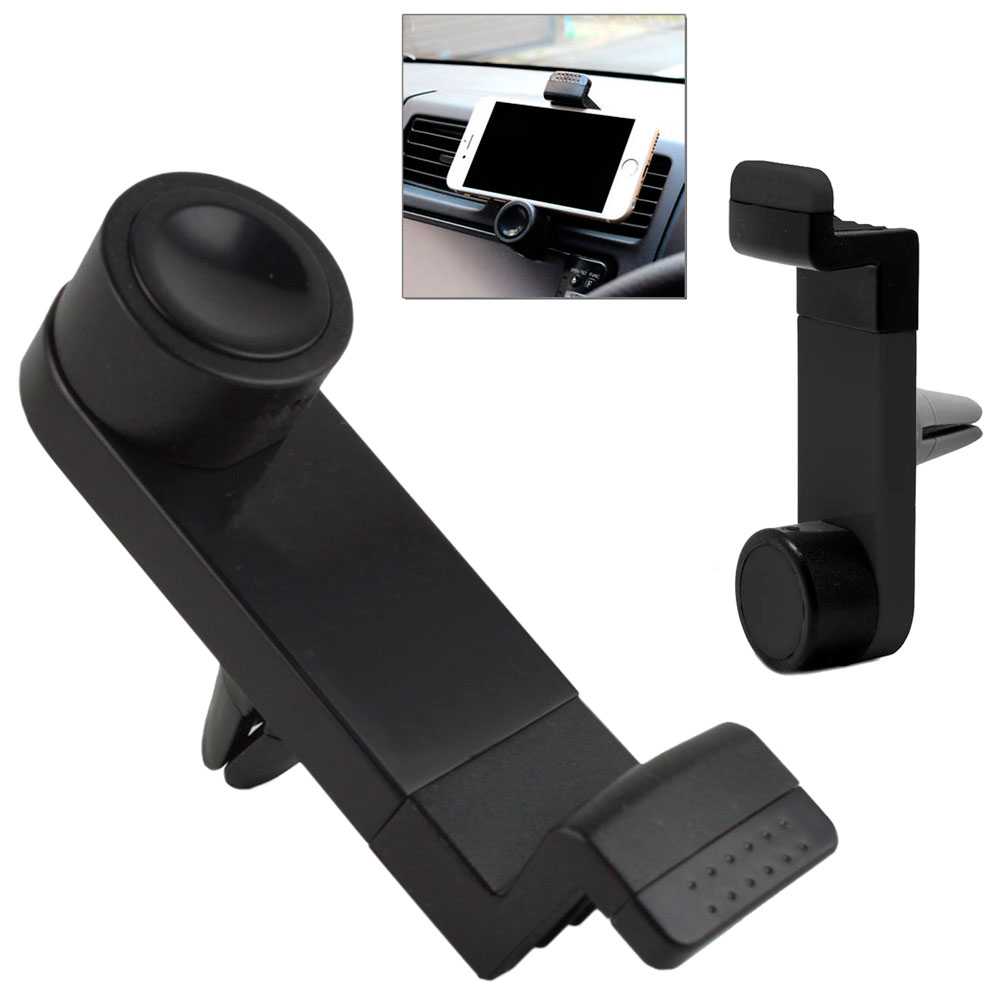 OcioDual Universale Ventilazione Griglia Holder Supporto da Auto per smartphone/Cellulare mobile rotante di ventilazione iPhone Samsung PDA