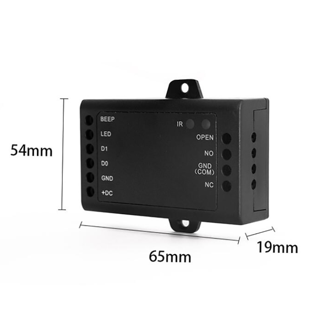 Sboard Mini Single Door Access Control Board Wiegand 26~37 Bits Input 1000 users user data can be transferred