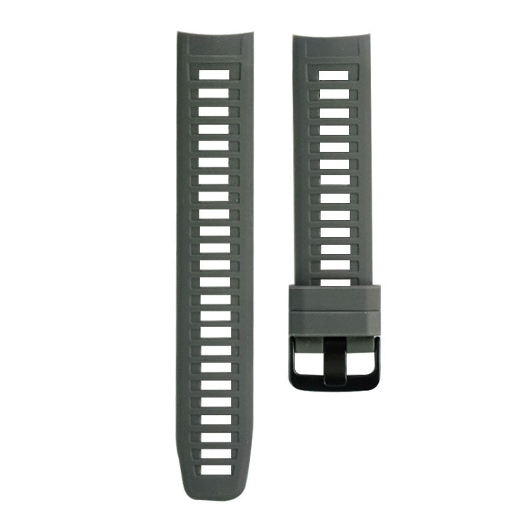 Watchband for Garmin Instinct Silicone Watch Strap fit Instinct 2/Esports/Tide/Solar: GRAY