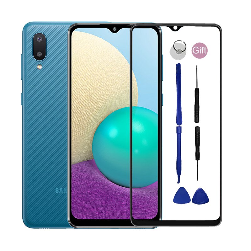 Voor Samsung Galaxy A02 M02 Voorpaneel Voor Samsung Galaxy Een 02 M 02 Touch Screen Outer Glas Niet Lcd display Sensor: A02