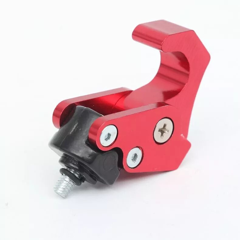 Accessoires moto CNC usinage casque crochet: Rouge