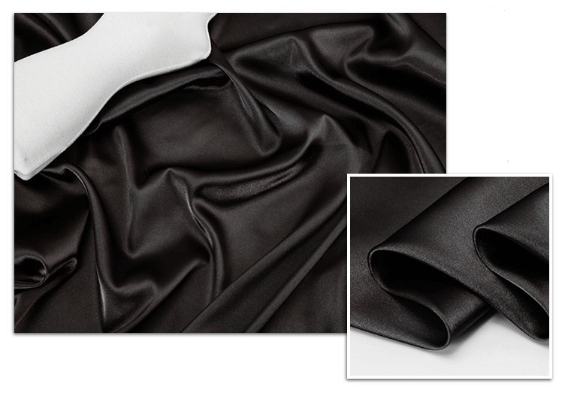 Tela satinada brillante para costura, tejido de poliéster de buena Spandex, Color sólido para coser vestidos de novia, ropa de , 50x125cm, TJ018: 4