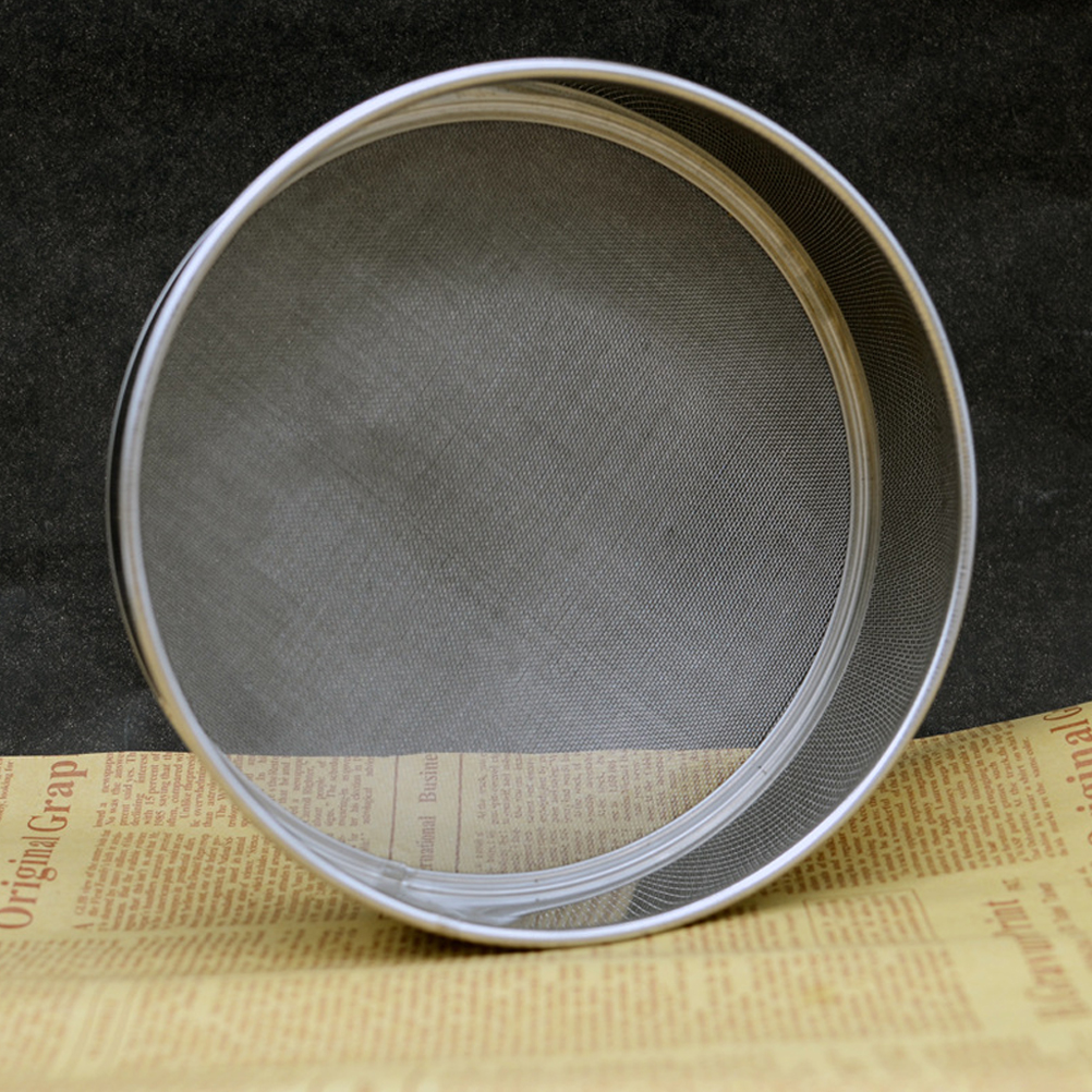 Kitchen Fine Mesh Flour Sifter Round Stainless Steel Flour Sieve Strainer Sifters Best For Kitchen Baking Tea