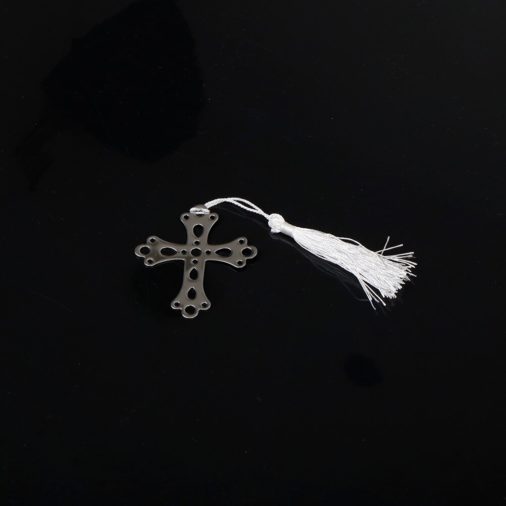 1pc Cross bookmark Love Silver Metal Bookmarks for Wedding Decorations