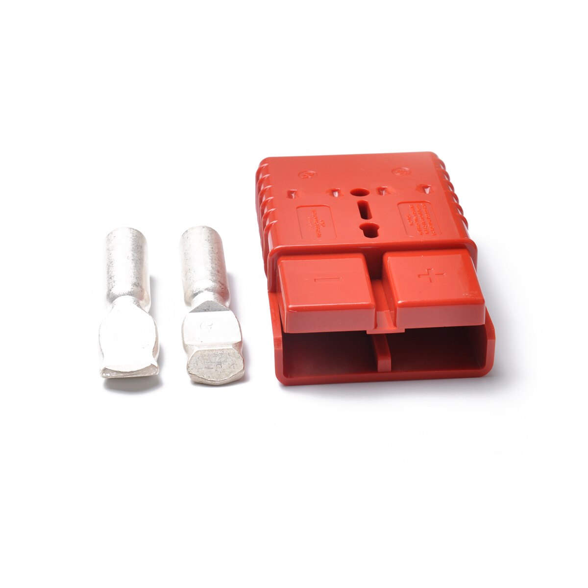 350A 600V Premium Plug Exterior Connector DC Power Solar Caravan with 2 Contacts (Red)