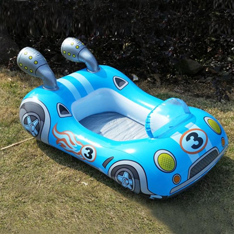 Veiligheid Cartoon Zwemmen Ringen Zomer Outdoor Strand Zwembad Opblaasbare Kinderen Zwemmen Seat Fun Kinderen Speelgoed Opblaasbare Zwemmen Speelgoed