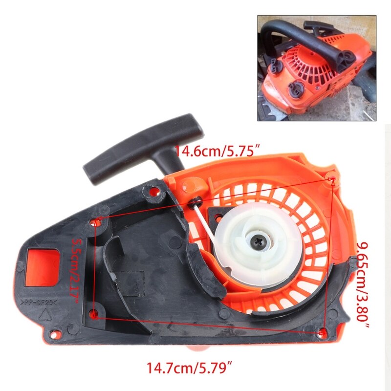 Zündspule Für Kettensäge – Ersatzteil Für Lawnflite/ Timberpro/ Zenoah 2500 25CC, Inkl. Zündkerze & Kabel
