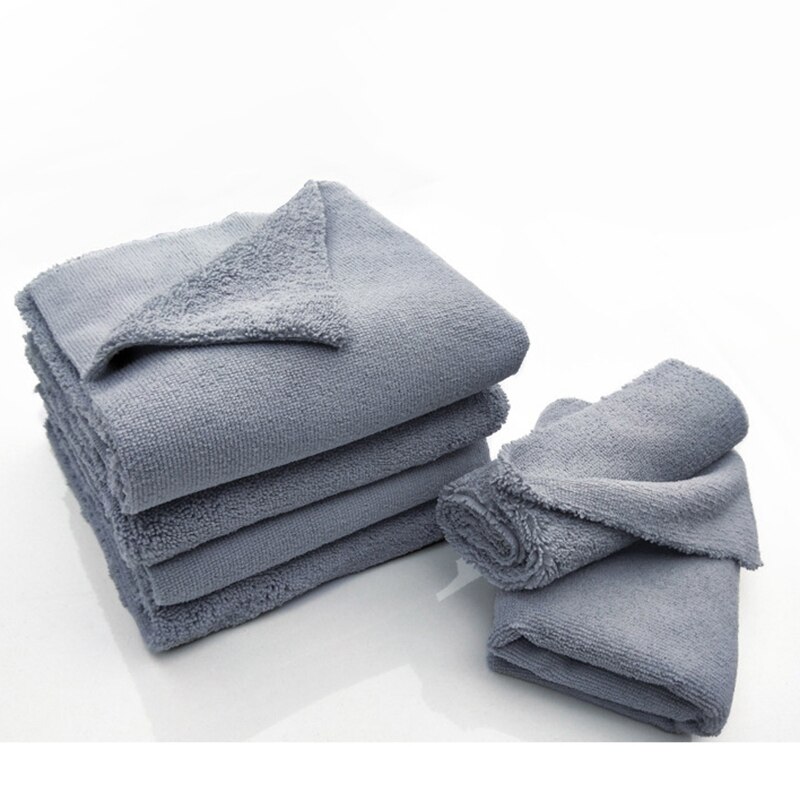 Depth Detailing 5-Pack – 40x40cm 500GSM Edgeless Thick Microfibre Buffing Cloths