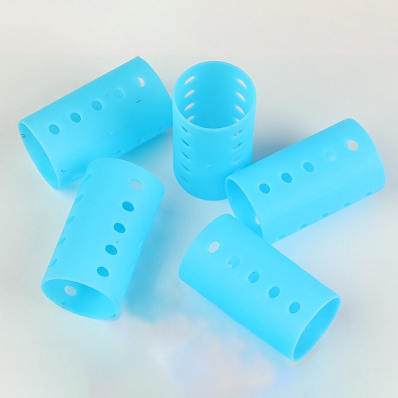 3 Packs/set 44mm Plastic Hair Rollers with Hair Pins Kit Cold Perm Rods Curler Bars Air Bang Clip Curling Fluffy Wavy Maker 1508