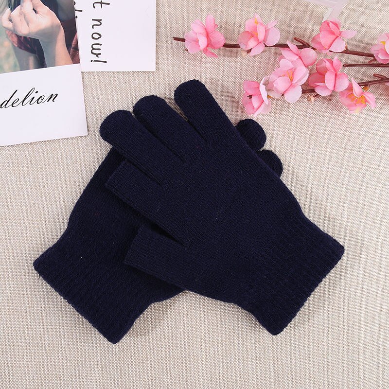 Unisex Magic Touch Screen Gloves Smartphone Tablet PC Texting Stretch Adult Winter Warmer Knit Gloves Multi Colors: 11