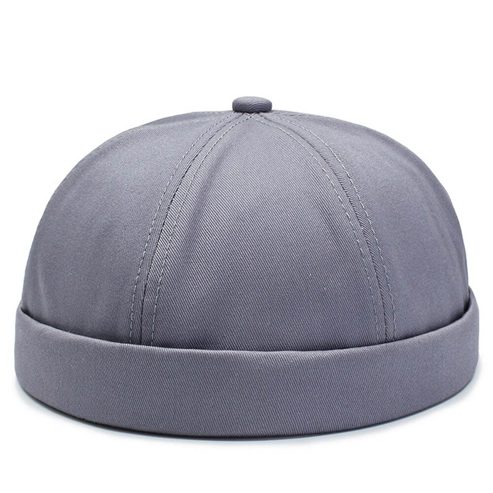 Bonnet sans bord pour hommes et femmes: gray
