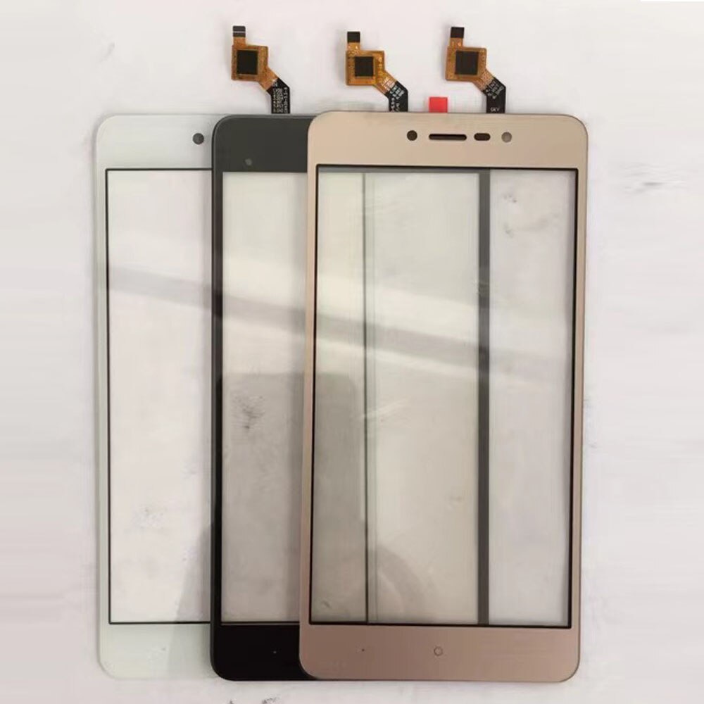 5.0'' Mobile Touch Screen For Symphony i60 Digitizer Panel Front Glass Lens Sensor 3M Glue