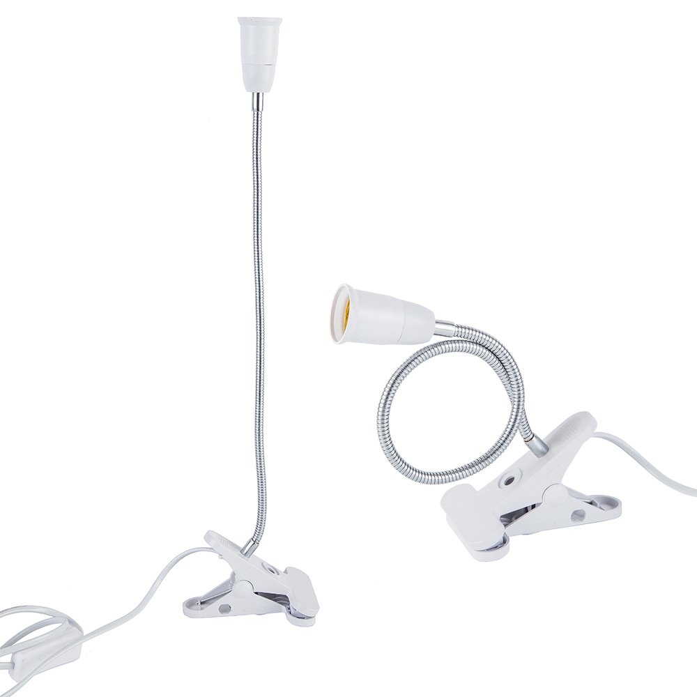 bendable Flexible LED Desk Light Foldable led working lamp with clip Portable Reading LED Table Lamps EU plug