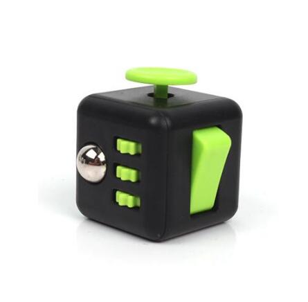 11colors Squeeze Stress Reliever Cube Relieves Anxiety and Stress Juguet For Adults Children cube Desk Spin Toys: 8