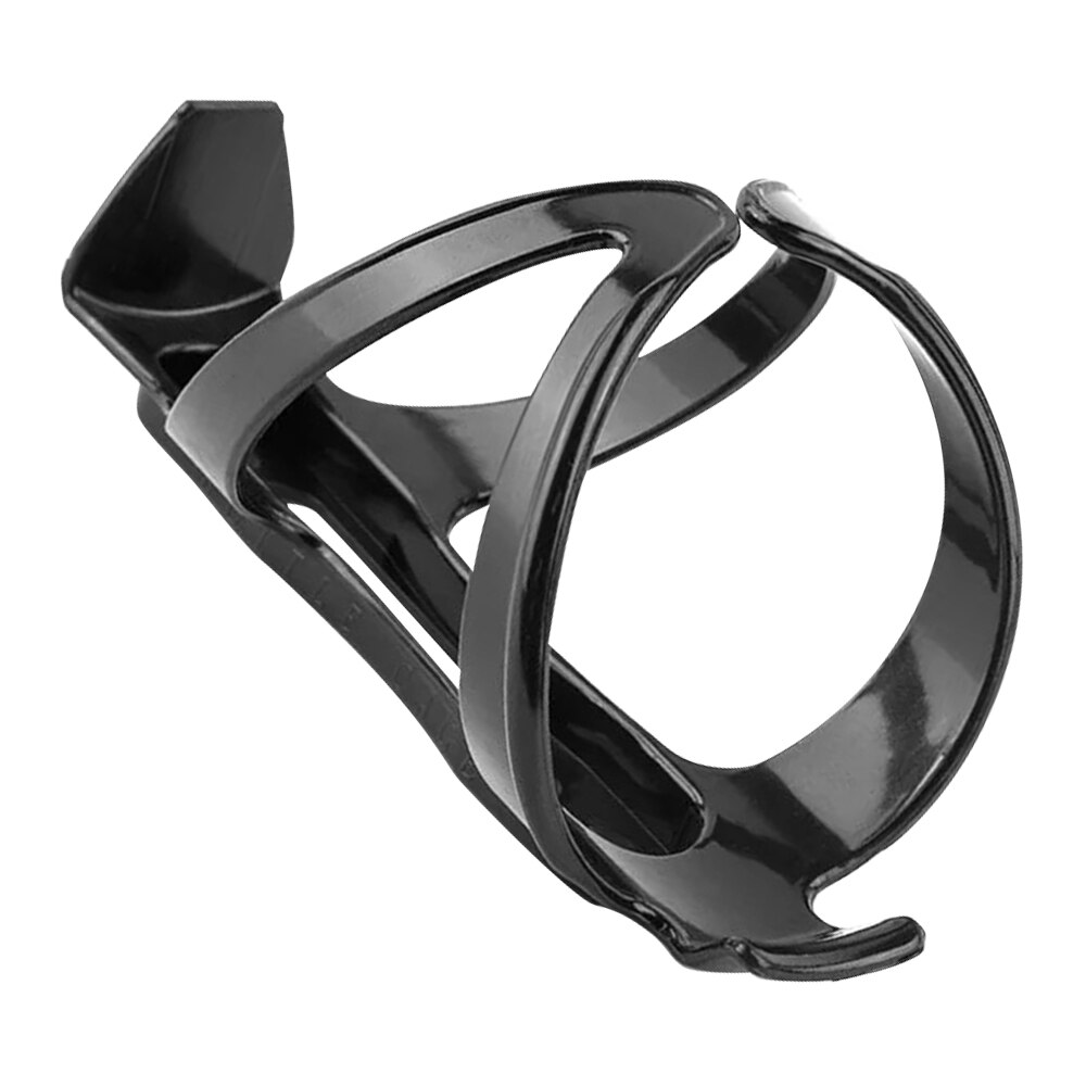 Portabotellas de fibra de vidrio para bicicleta, soporte para botella de agua: black