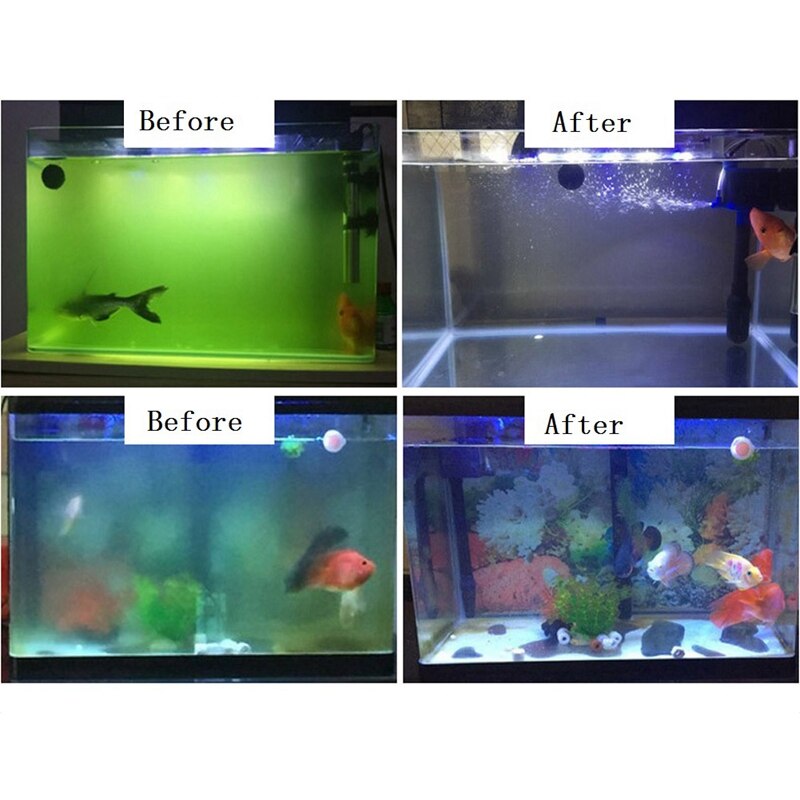 Lámpara germicida UV para acuario, luz sumergible, desinfección impermeable para pecera, 20V, 5/7/9/11/13W