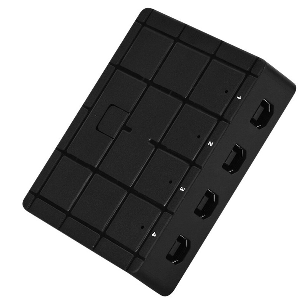 4 Ports USB2.0 Hub KVM Box Scanner Monitor Accessory Plug And Play Home Office For PC Printer Sharing Switch Adapter Portable