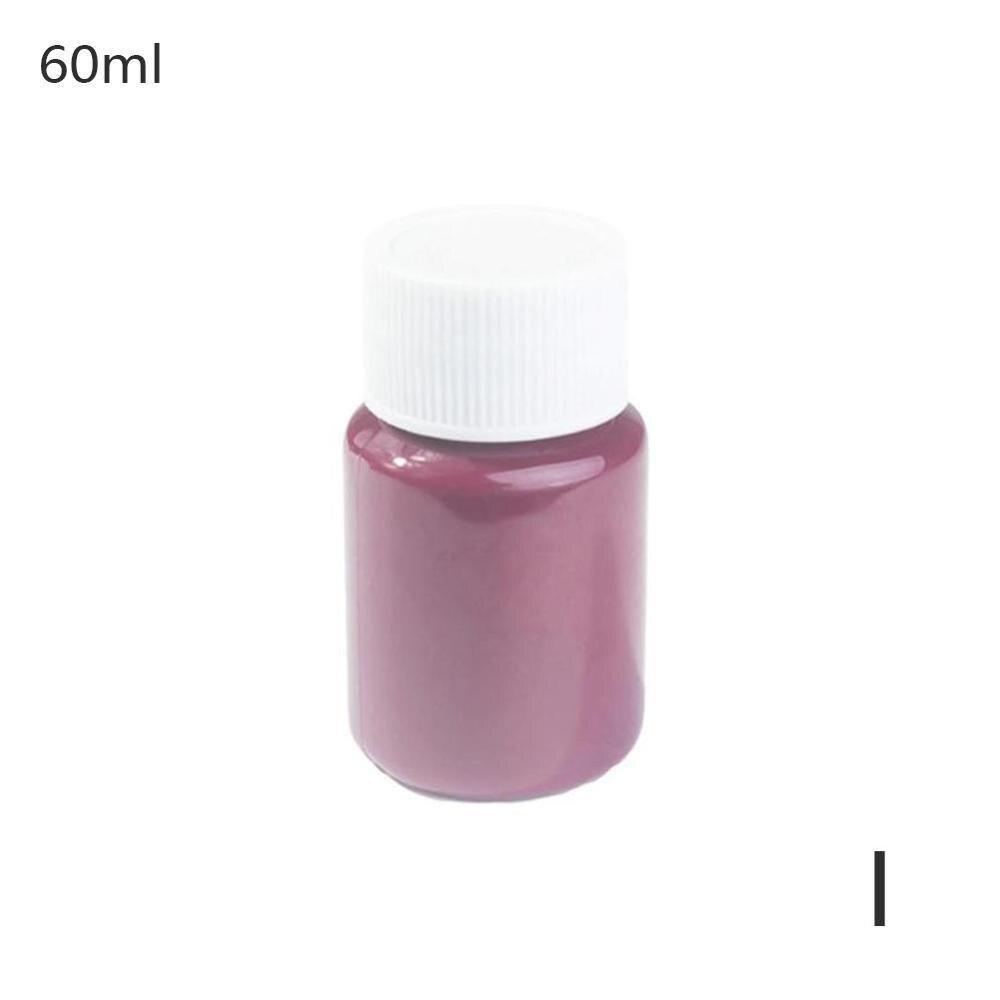 Universele Lederen Reparatie Tool 60Ml Autostoel Sofa Jassen Holes Scratch Scheuren Geen Warmte Vloeibare Leder Vinyl Reparatie Kit: Zilver