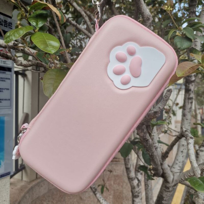 Crystal Clear Beschermhoes Dekking Voor Nintendo Switch Oled Opbergtas Voor Schakelaar Oled Reizen Draagbare Pouch Game Accessoires