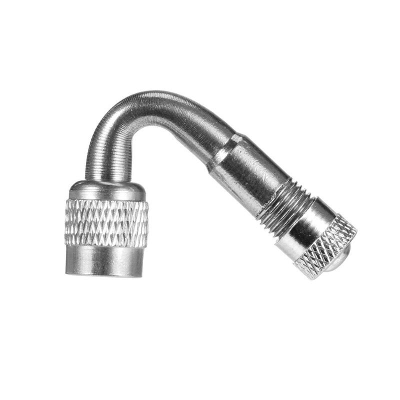 Vástago de válvula Schrader de válvula de neumático de aire de latón con adaptador de extensión para coche: 04