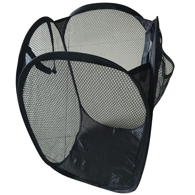 Panier à linge pliable, maille facile à ouvrir, pour dortoir d&#39;université