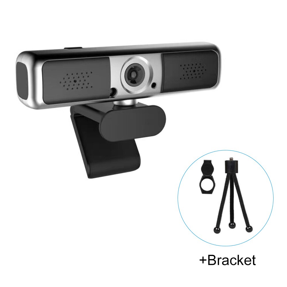 4X Zoom Webcam 4K Web Cam 2K Camara 60fps Web Pc Web Camera Met Microfoon Camera Web Voor pc Usb Camera Webcam Full Hd Webcam: U10-42KT(Tripod)