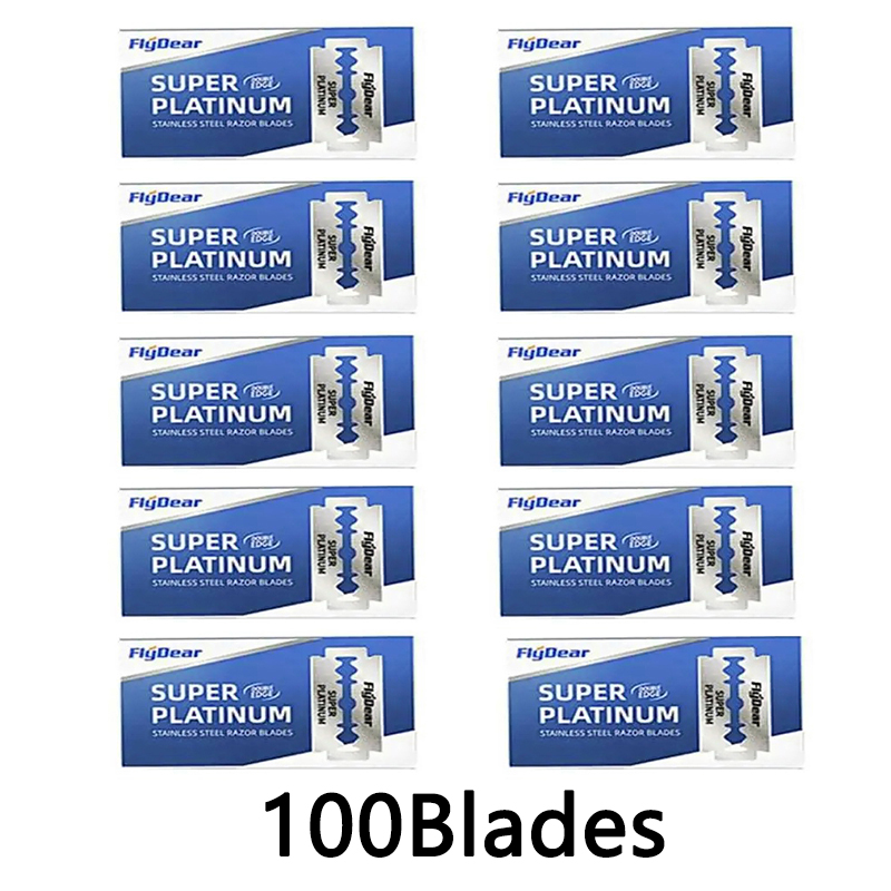 Classic Retro Stainless Razor Double Edge Razor Blades Men's Safety Razors Barber Tool Shave Hair Removal Razor: green