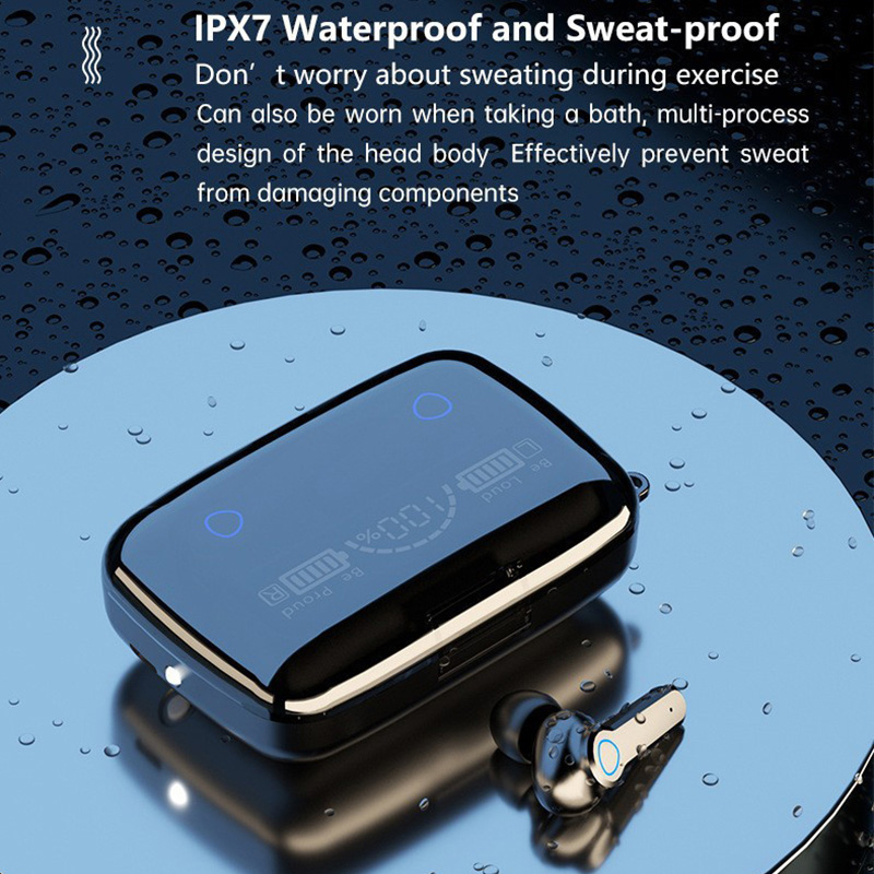 M19 TWS Bezprzewodowy zestaw słuchawkowy Bluetooth z redukcją szumów Power Bank Słuchawki douszne do gier z mikrofonem Słuchawki bezprzewodowe Słuchawki Bluetooth