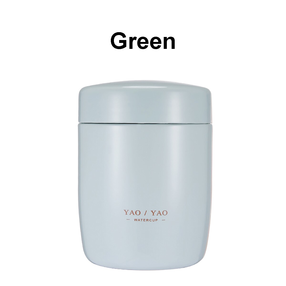 Draagbare Voedsel Thermos Voor Kids Rvs Lunchbox Van 4 Kleur 260Ml Mini Soep Containers Thermosflessen Thermocup: Green
