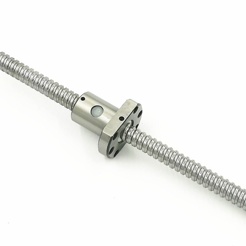 FREIES keine bearbeitete 1204 Ball Schraube Gerollt C7 kugelumlaufspindel SFU1204 150 200 250 300 350 400 450 500 550 600 650mm CNC teile