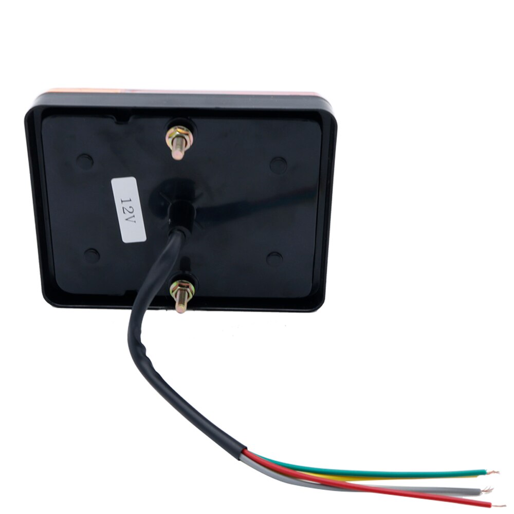 2x 12v trailer lastbil campingvogn 8 led baglygte baglygte blinklys bremse stoplygte nummerpladelys bag bakgear