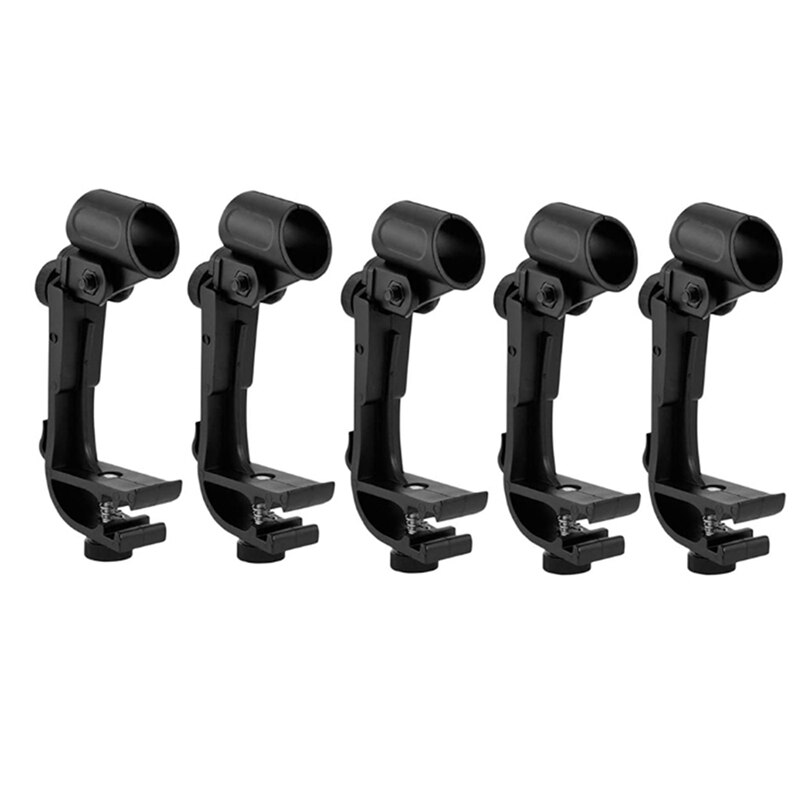 6 Pcs Clip per microfono Clip per batteria Clip per microfono antiurto supporto per microfono accessori per strumenti musicali antiurto: Default Title