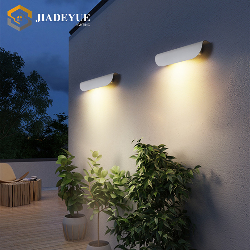 led outdoor waterproof wall light IP67 balcony aisle light long strip door exterior wall light