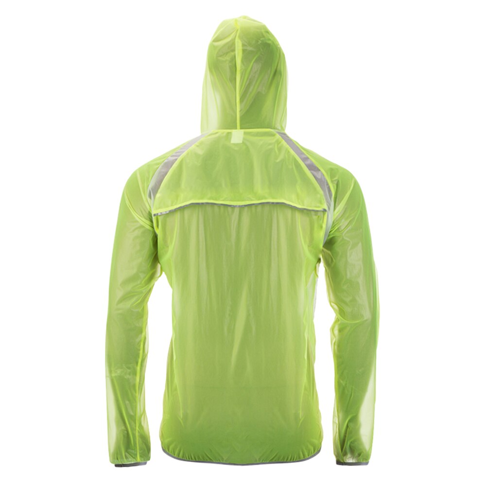Mannen Vrouwen Waterdichte Fietsen Jassen Hoge Zichtbaarheid Windjack Fiets Jas Winddicht Kleding Reflecterende Fiets Jacket