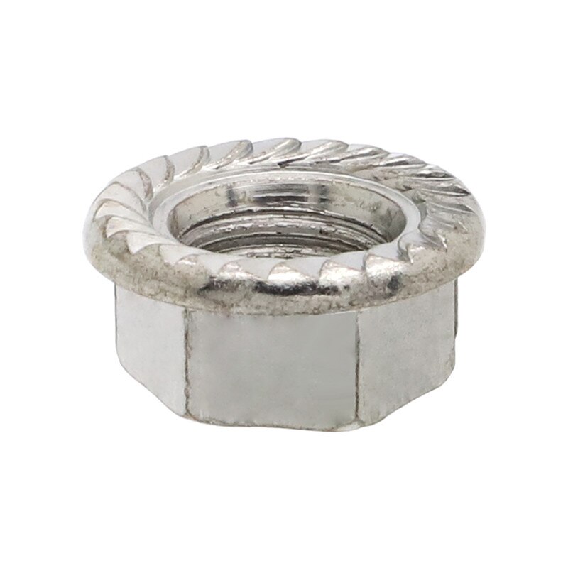 2/3/4/5/6/8/12 piece 10mm Exhaust Studs Bolts &amp; Serrated Nuts M10x1.25 Manifold Flange Studs Nuts Kit