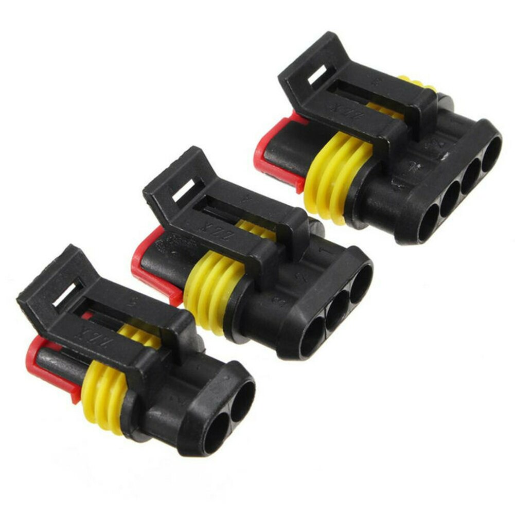 2 3 4 Way Pin Connectors Socket Terminal Housing Accessories Assortment