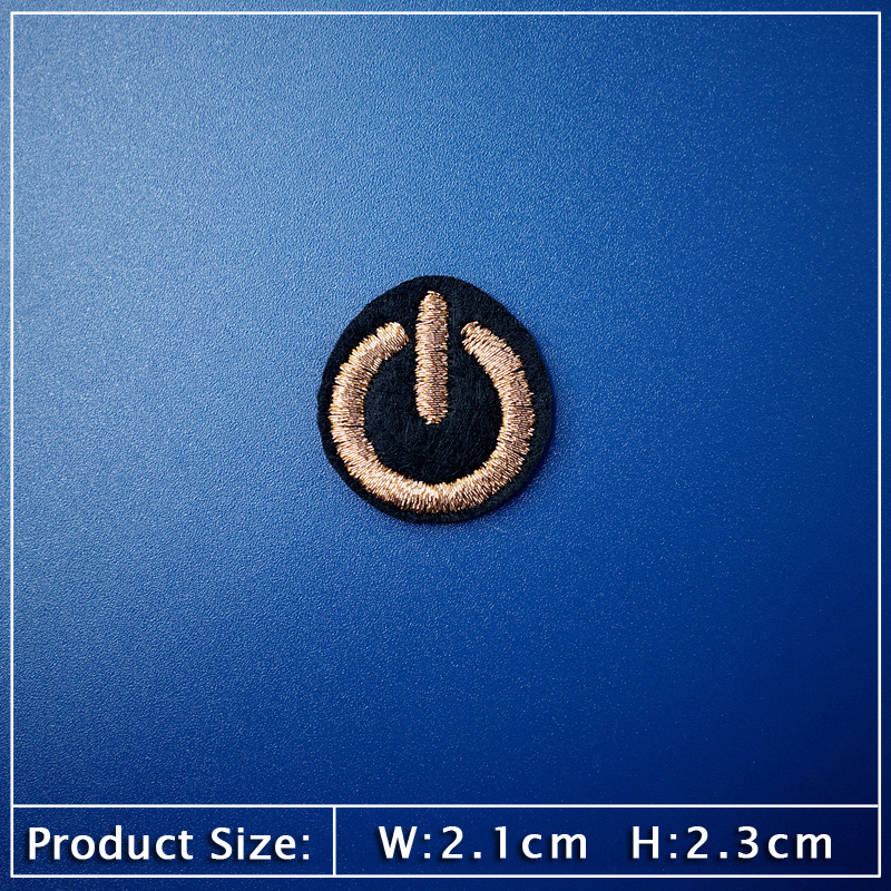 Bril Vliegtuigen Liefdesbriefje Patches Kleden Borduurapplicatie Naaibenodigdheden Decoratieve badges Canada Esdoornbladeren Bliksem: Multi-Colored