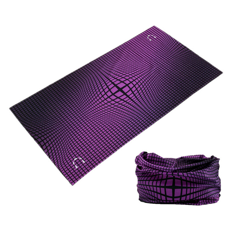 Versatile Seamless Bandana For Men Women Gradient Color Sports Mask Cycling Headband Face Shield Neck Scarf Ciclismo Balaclava