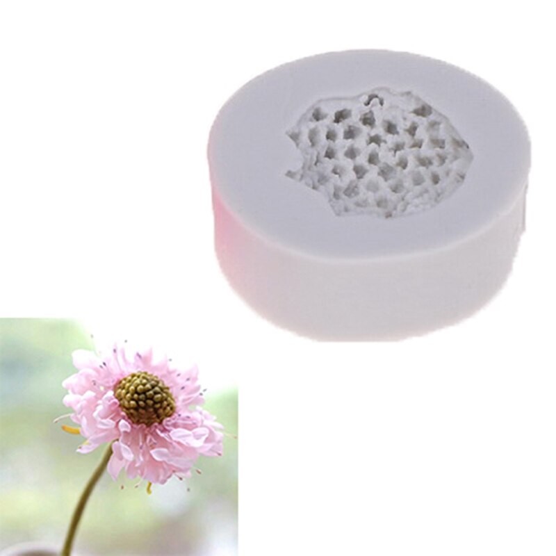 Stamen Heart Flower Veiner Silicone Mold Fondant Sugarcraft Gumpaste Resin Clay Water Paper Cake Decorating Tools: B