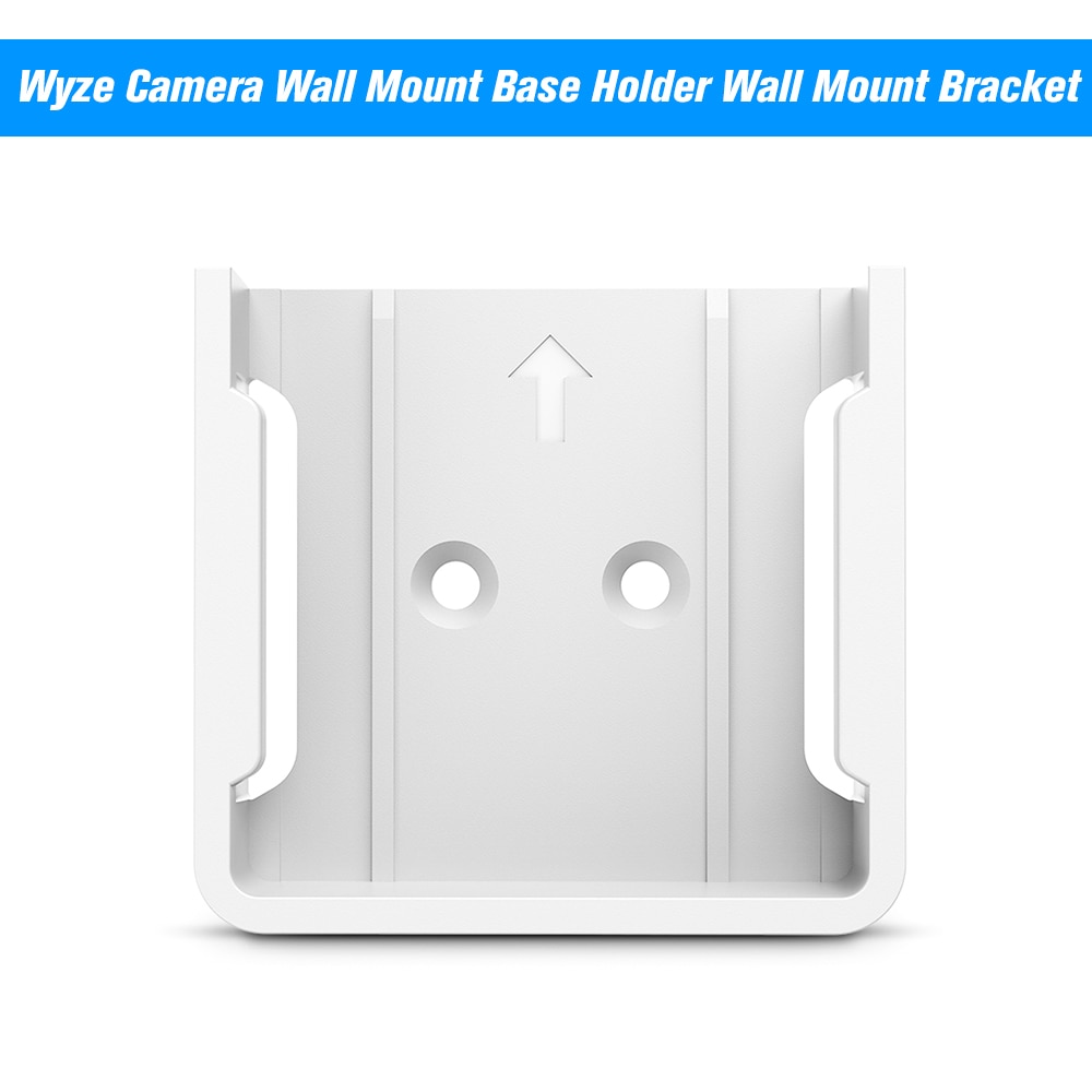 Wyze-Base de montaje de pared para cámara, soporte de montaje en pared para cámara inteligente Wyze, iSmart, alarma, protección contra caídas: Blanco