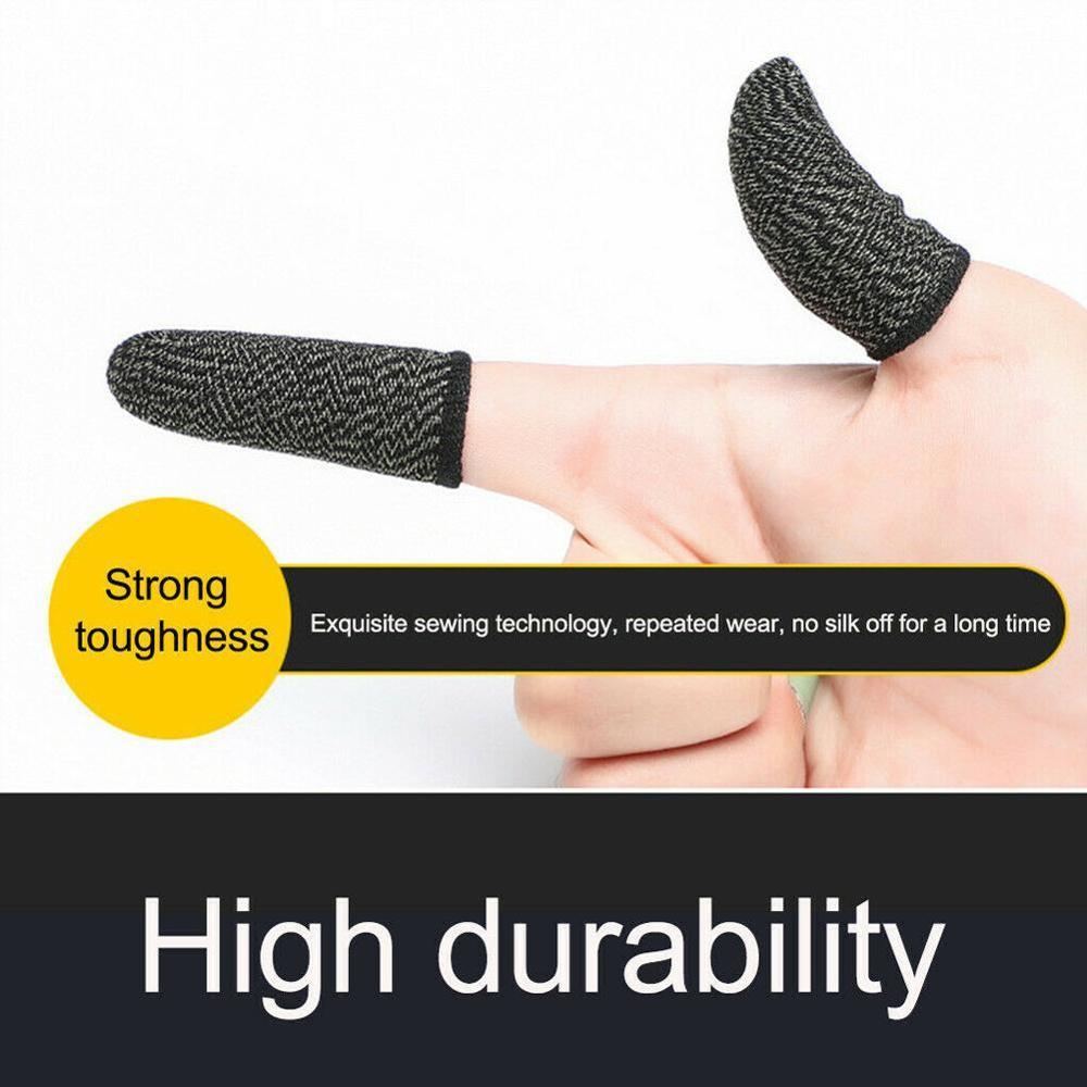 Gants de jeu avec doigts mobiles pour Pub K8B6, 2 pièces, manchon de pouce , résistant à la sueur, résistant au sommeil, pour écran de téléphone
