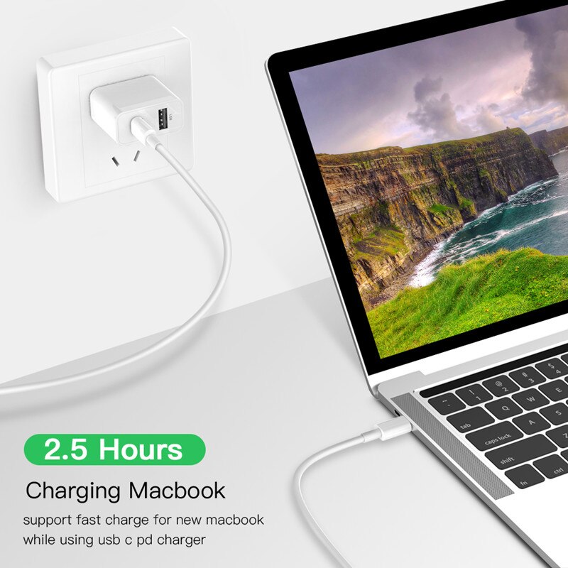 5A PD USB Type C Cell Phone Charge Cable Fast Quick Charger for Huawei Mate 20 P30 Pro Lite for Macbook Samsung S10 S10+ S9 A70
