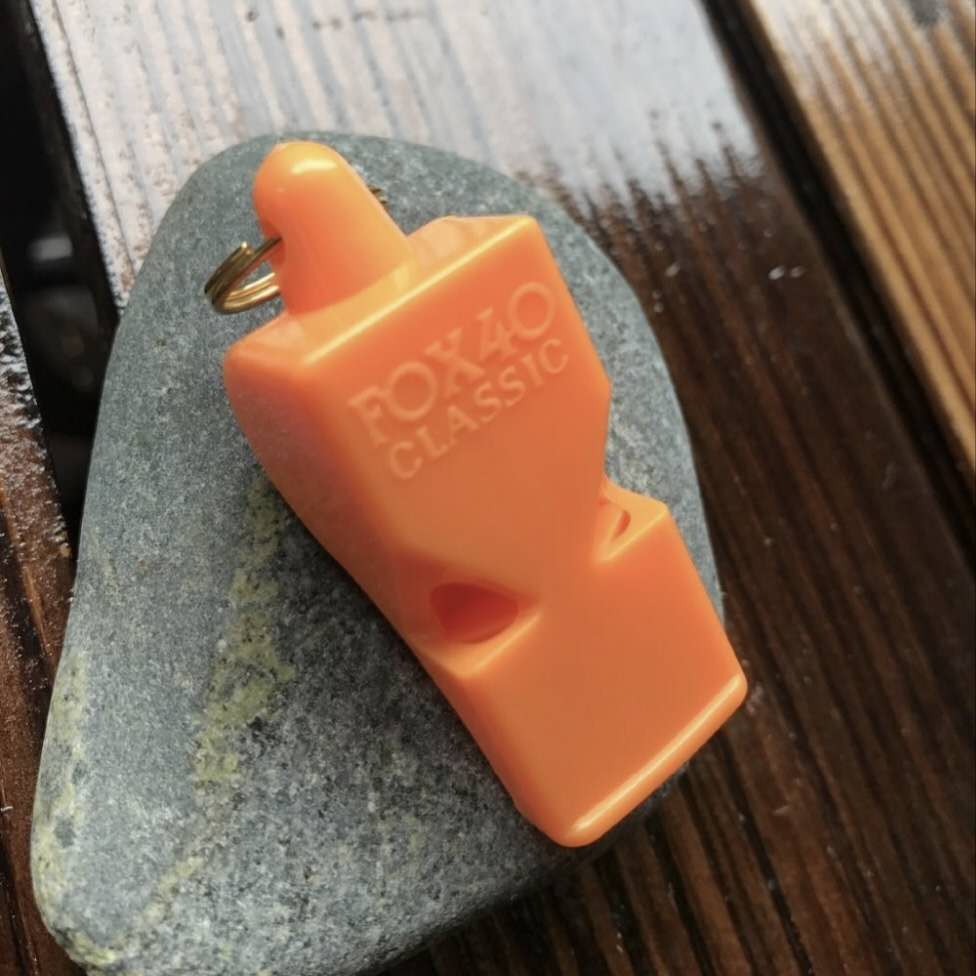 PRICE! Colorful Fox40 Whistle Sport Whistle Referee Whistle: orange