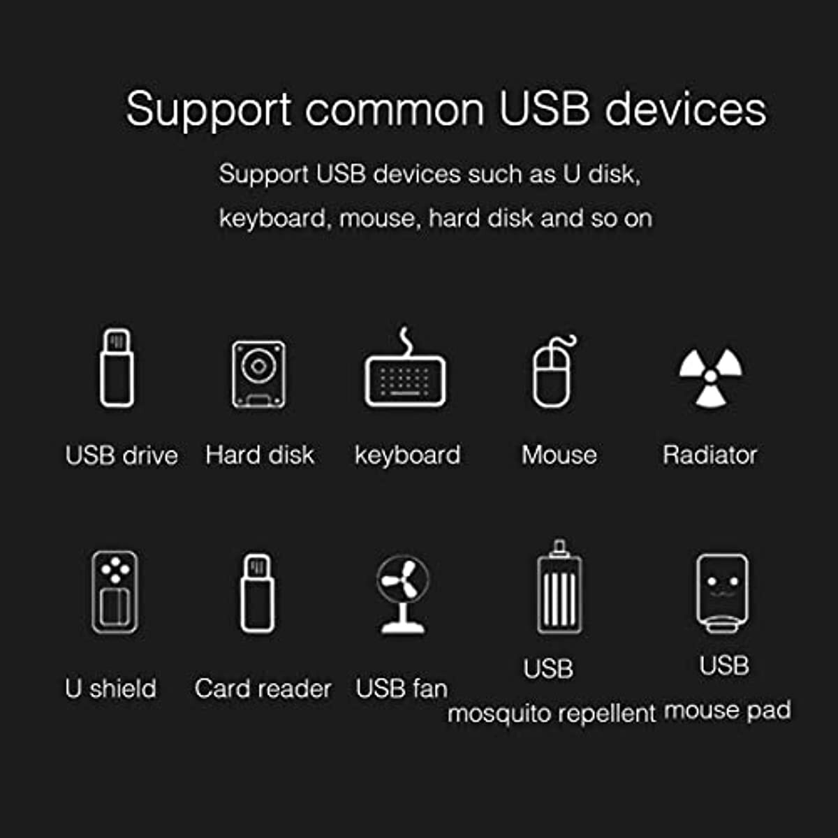USB 2.0 Hub Audio Adapter External Stereo Sound Card With 3.5mm Jack Headphone Microphone For Windows Linux Laptop Desktop PC