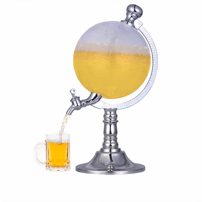 1.5L Mini Globe Wijn Schenker Wijnrek Dispenser Bar Bier Drank Alcohol Gieten Machine Bar Gereedschap Bar