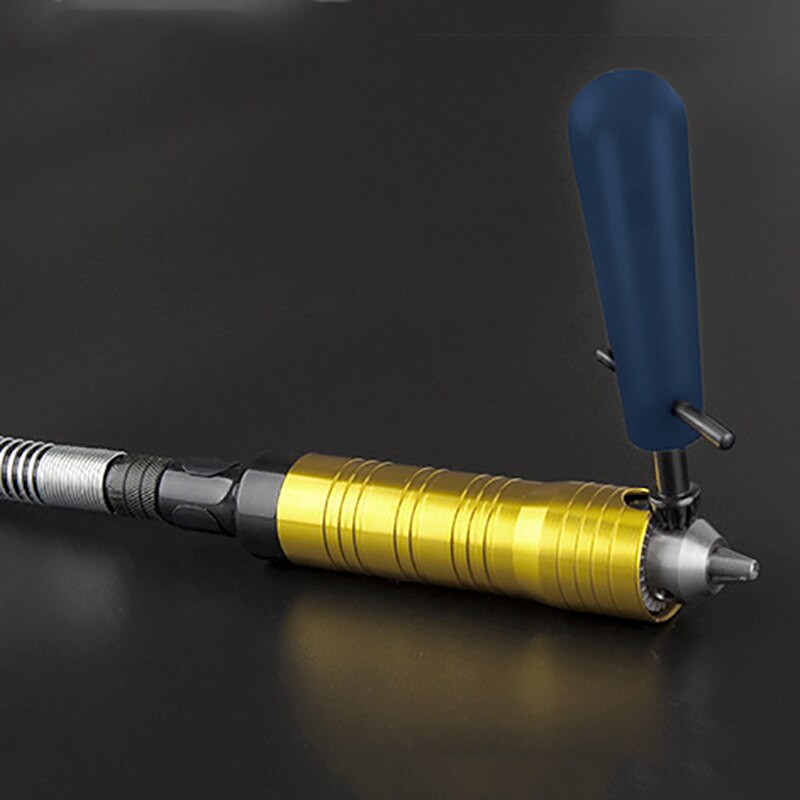 Eje Flexible para amoladora eléctrica, con Cable de extensión de mango de mandril de 0,3-6,5mm para herramienta de amoladora rotativa de taladro eléctrico